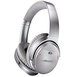 Bose® QuietComfort® Noise Cancelling® QC35 Over-Ear Wireless Bluetooth NFC Headphones With Mic/Remote Silver